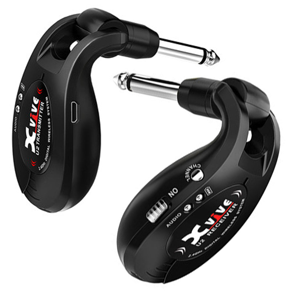 Xvive Wireless Guitar System, Black