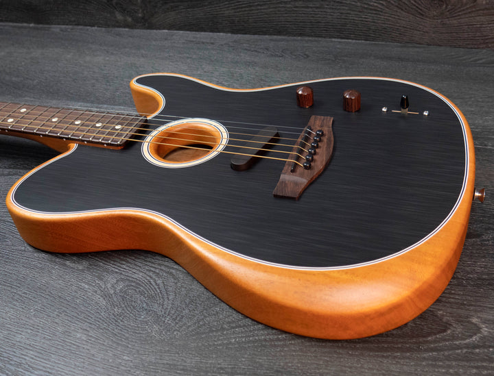 Fender Acoustasonic Player Telecaster, Brushed Black