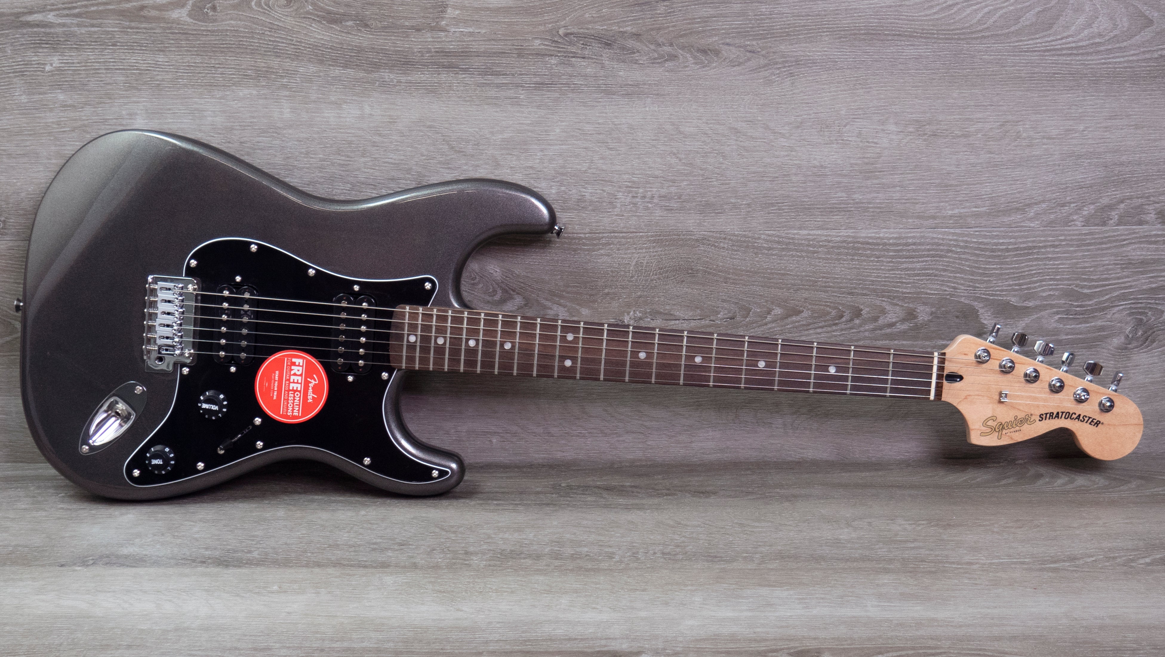 Squier Affinity Series Stratocaster HH, Laurel Fingerboard, Black
