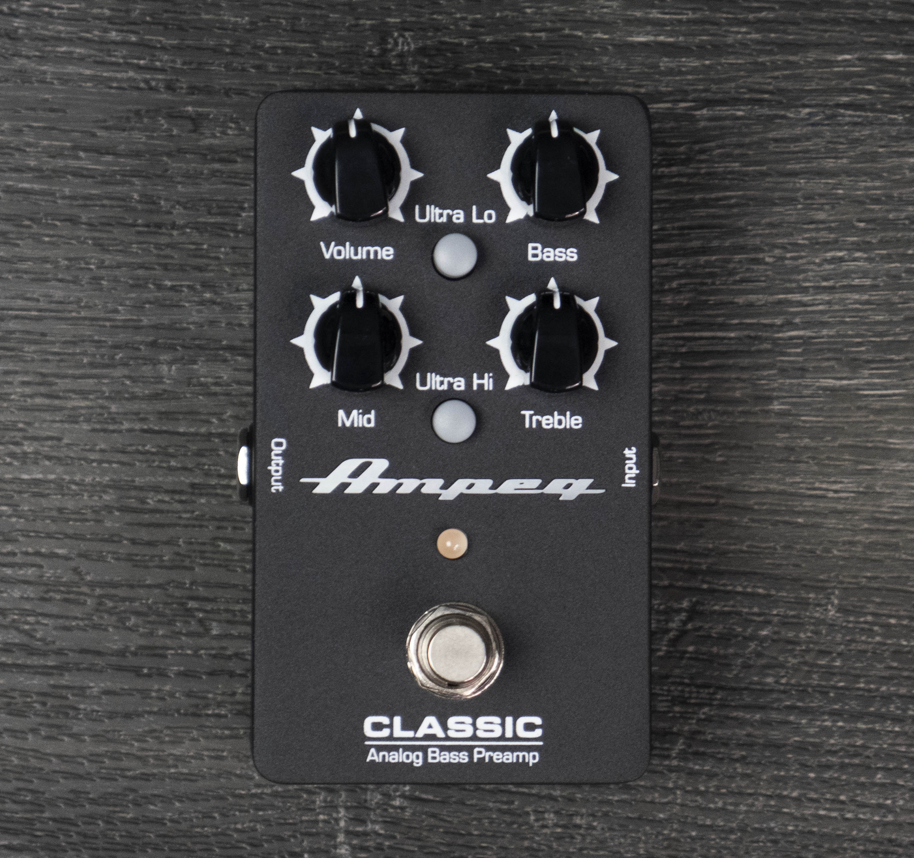 ampeg classic analog bass preamp pedal Ampeg Classic Analog Bass Preamp Effects Pedal – A Strings