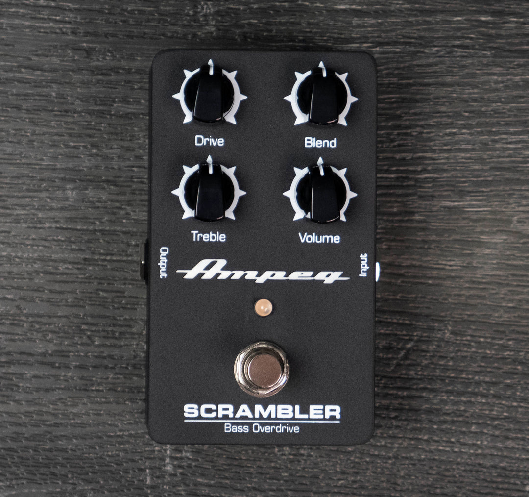 Pédale d'overdrive pour basse Ampeg Scrambler