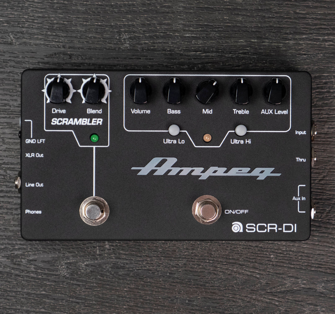 Ampeg SCR-DI Pédale d'effets DI pour basse