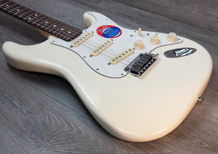 Fender Jeff Beck Stratocaster, Rosewood Fingerboard, Olympic White