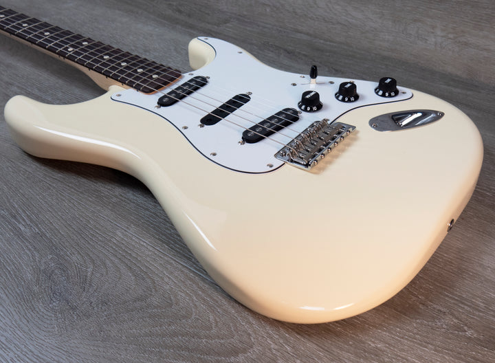 Fender Ritchie Blackmore Stratocaster, Scalloped Rosewood Fingerboard, Olympic White