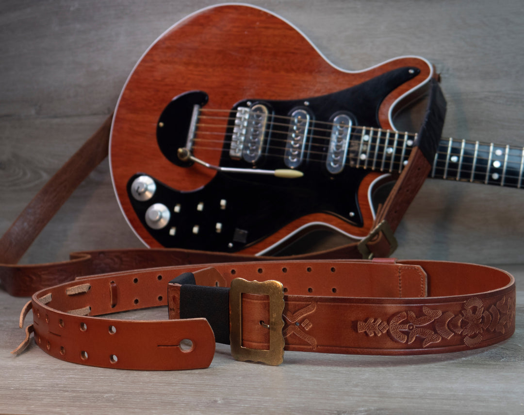 RightOn! Guitar Strap, Legend BM Bohemian Vegan