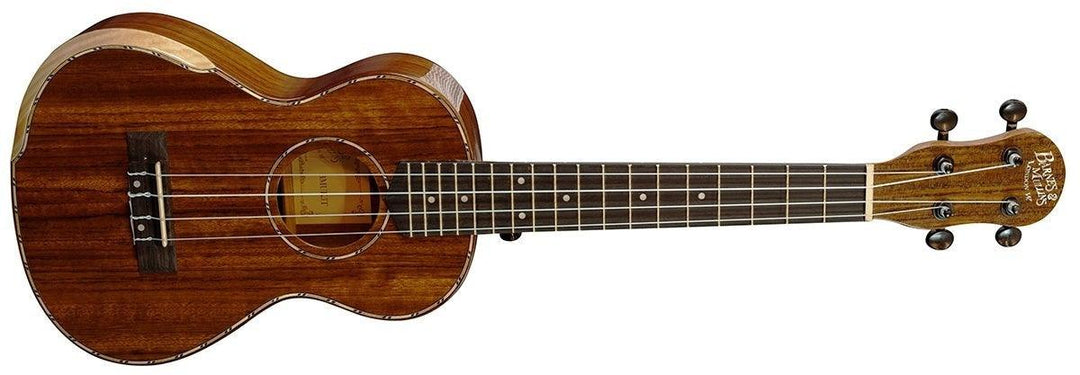 Barnes & Mullins Ukulele Tenor - Walnut - A Strings