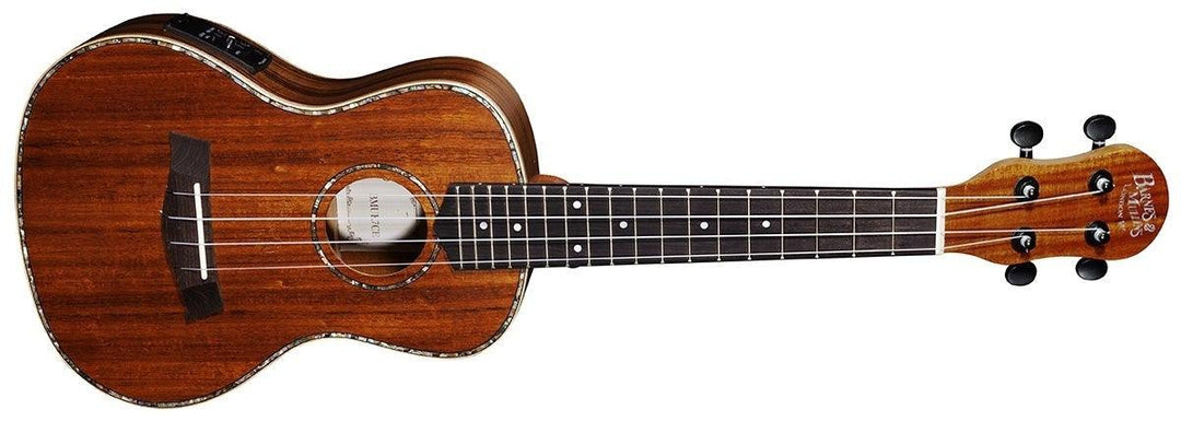 Barnes & Mullins Ukulele Concert Electro - Koa - A Strings