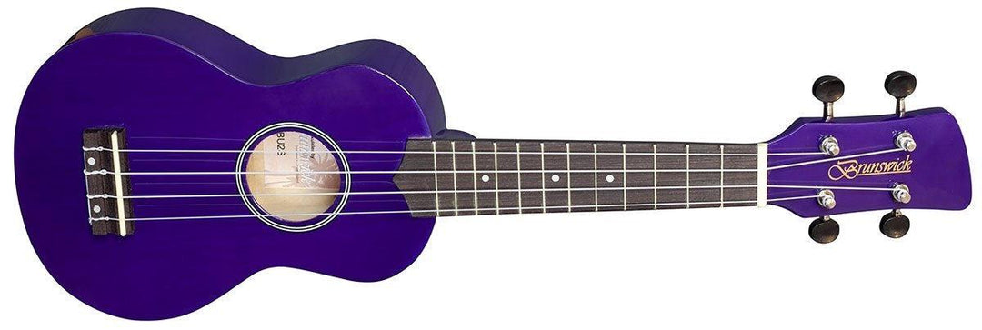 Brunswick Ukulele Soprano Purple - A Strings
