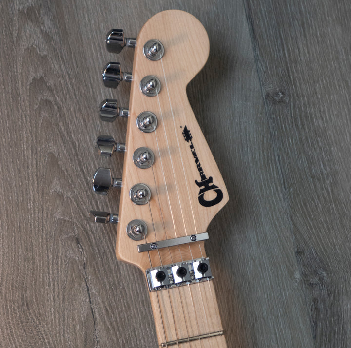 Charvel Pro-Mod San Dimas Style 1 HH FR M, diapasón de arce, azul mate escarchado