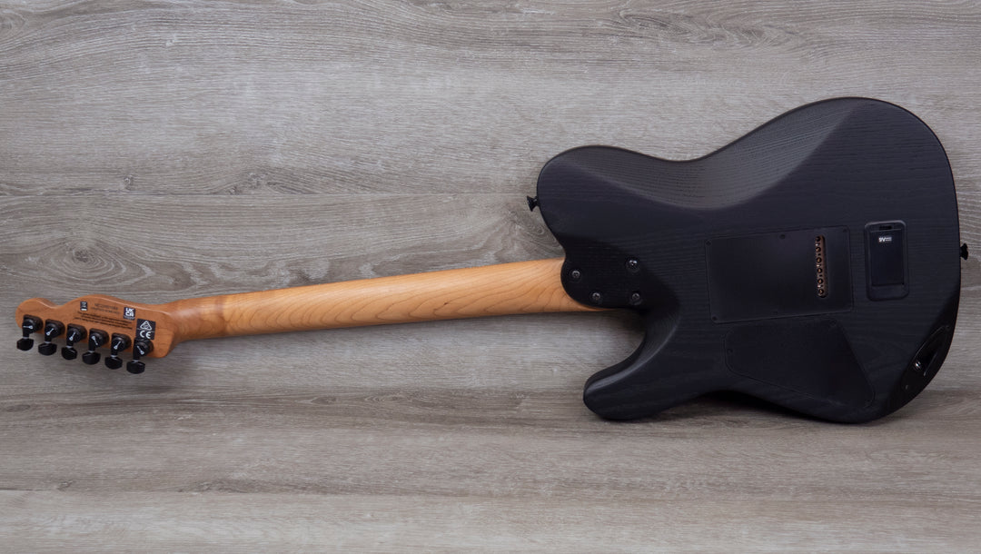 Charvel Pro-Mod So-Cal Style 2 24 HH 2PT CM, diapasón de arce caramelizado, fresno negro