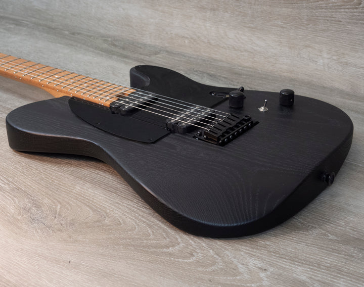 Charvel Pro-Mod So-Cal Style 2 24 HH 2PT CM, diapasón de arce caramelizado, fresno negro