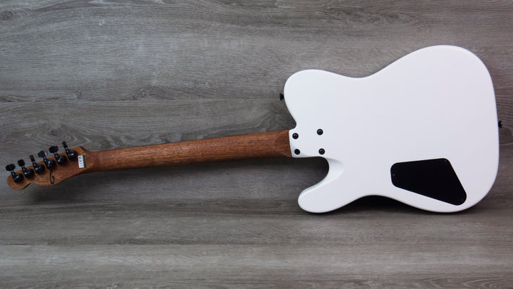 Charvel Joe Duplantier Signature Pro-Mod San Dimas Style 2 HH, diapasón de ébano, blanco satinado