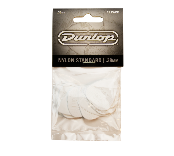 Jim Dunlop elige Nylon Standard, paquete de 12 para jugadores