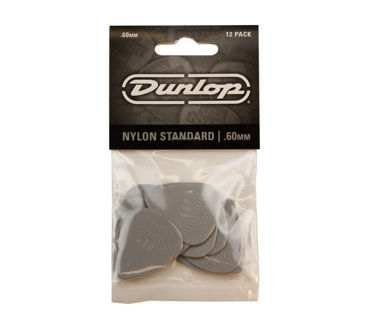 Jim Dunlop elige Nylon Standard, paquete de 12 para jugadores