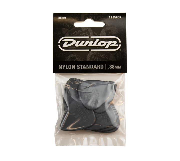 Jim Dunlop elige Nylon Standard, paquete de 12 para jugadores