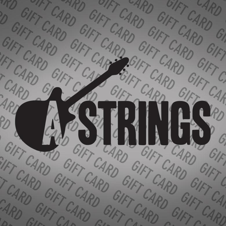 A Strings Gift Card