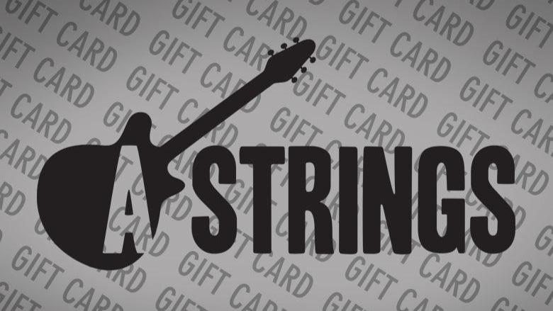 A Strings Gift Card - A Strings