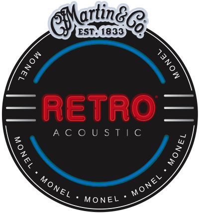Martin Retro Acoustic String Set, Monel, MM12 .012-.054
