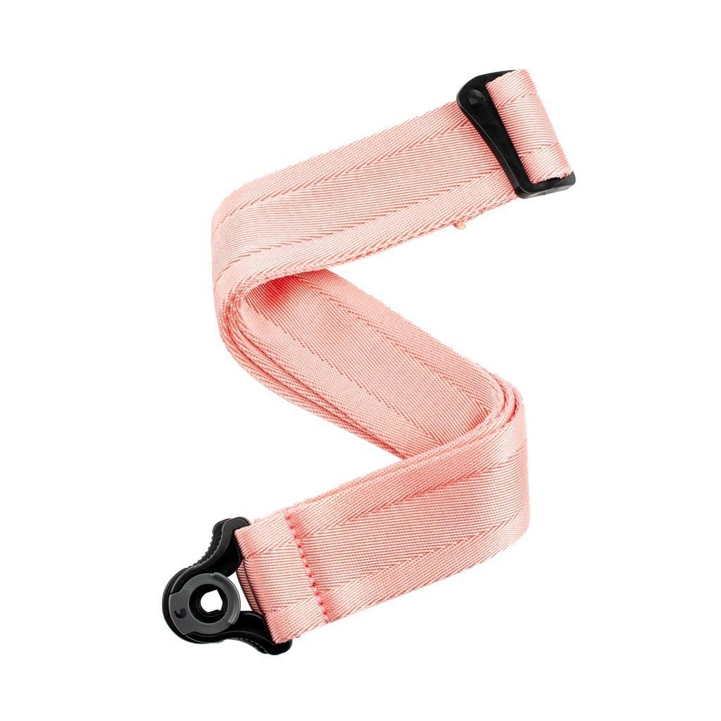 D’Addario Auto Lock Guitar Strap, New Rose - A Strings