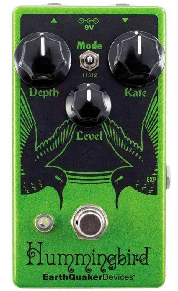 EarthQuaker Devices Hummingbird V4, Repeat Percussions Tremolo Effects Pedal - A Strings