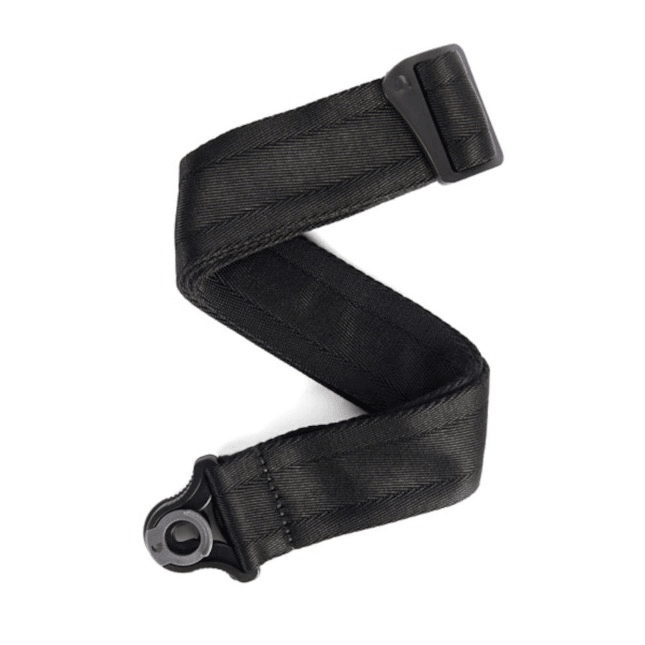 D’Addario Auto Lock Guitar Strap, Black - A Strings