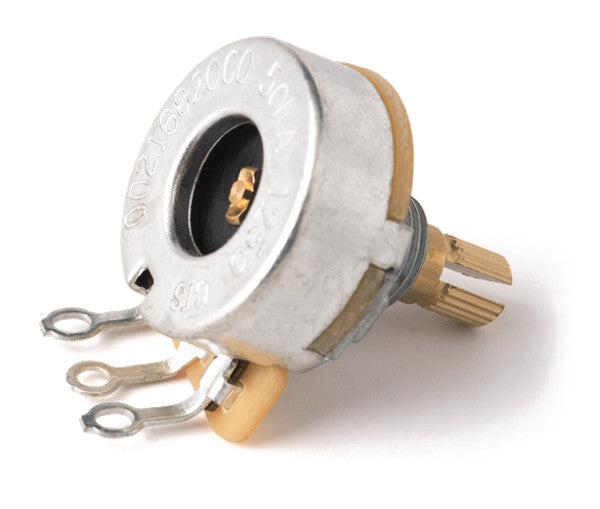 Fender CTS Control Pot, 50K Audio, Split Shaft, PC Mount