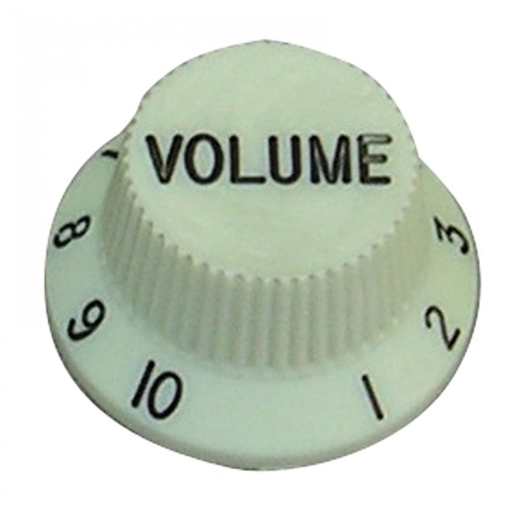 Guitar Tech Strat Style Knobs, Mint Green