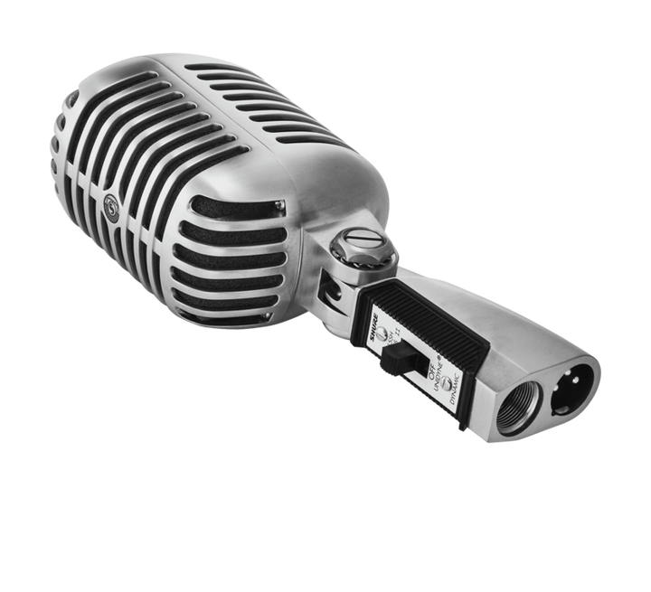 Microphone vocal dynamique cardioïde Shure Classic 55SH série II avec interrupteur