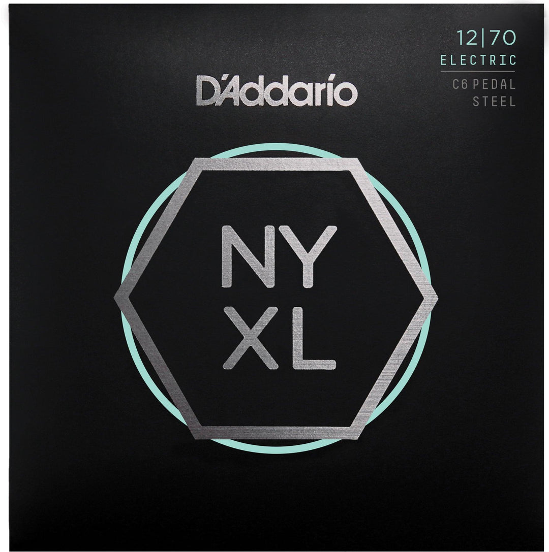 D'Addario NYXL C6th Pedal Steel String Set, Custom Medium, .012-.070 - A Strings