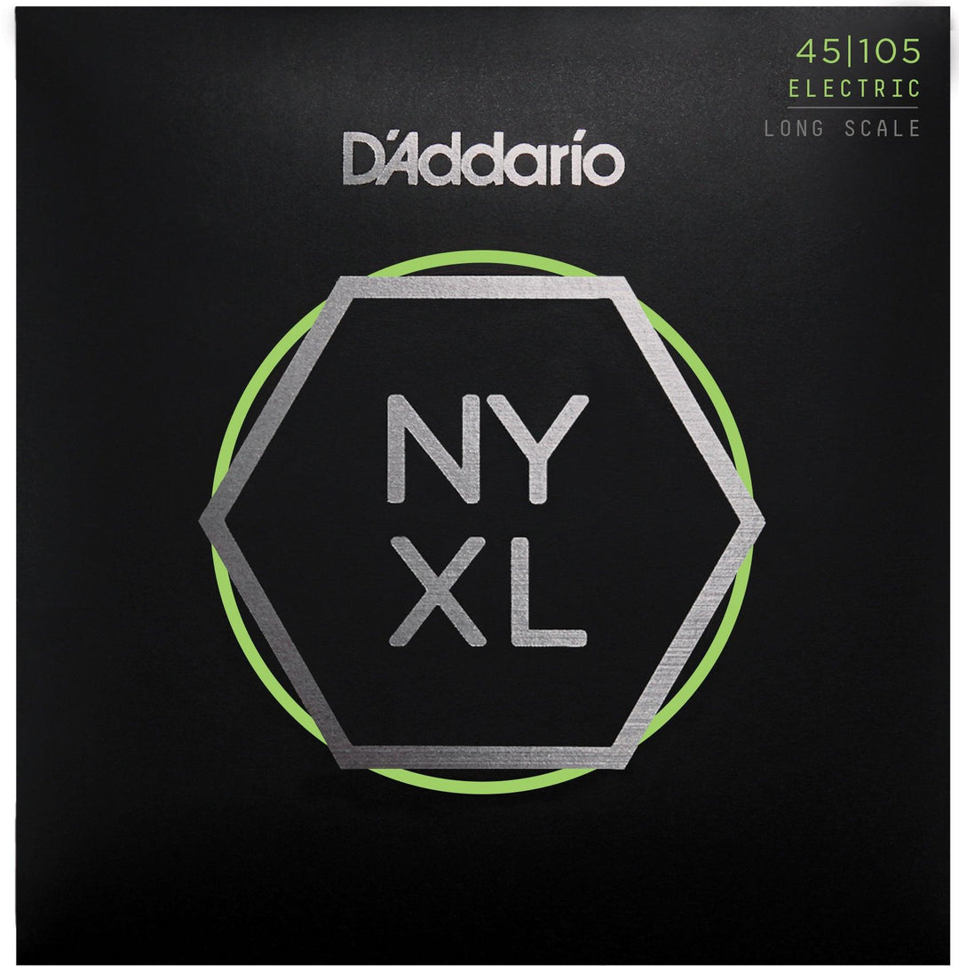 D'Addario NYXL Bass Guitar String Set, .045-.105 - A Strings