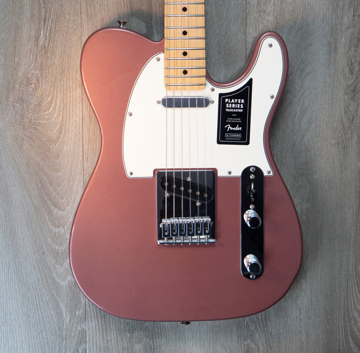 Fender Limited Edition Player Telecaster, Maple Fingerboard, Burgundy Mist