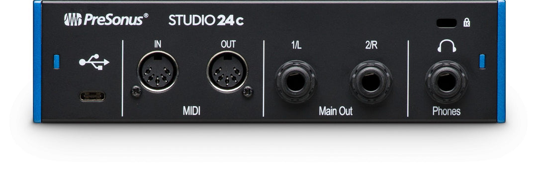 Interface audio USB-C PreSonus Studio 24c