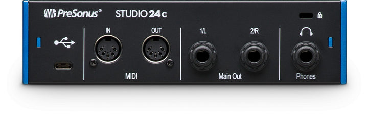 Interface audio USB-C PreSonus Studio 24c