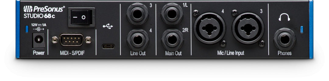 Interfaz de audio PreSonus Studio 68c