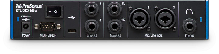 Interfaz de audio PreSonus Studio 68c