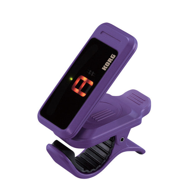 Afinador con pinza Korg PitchClip, violeta