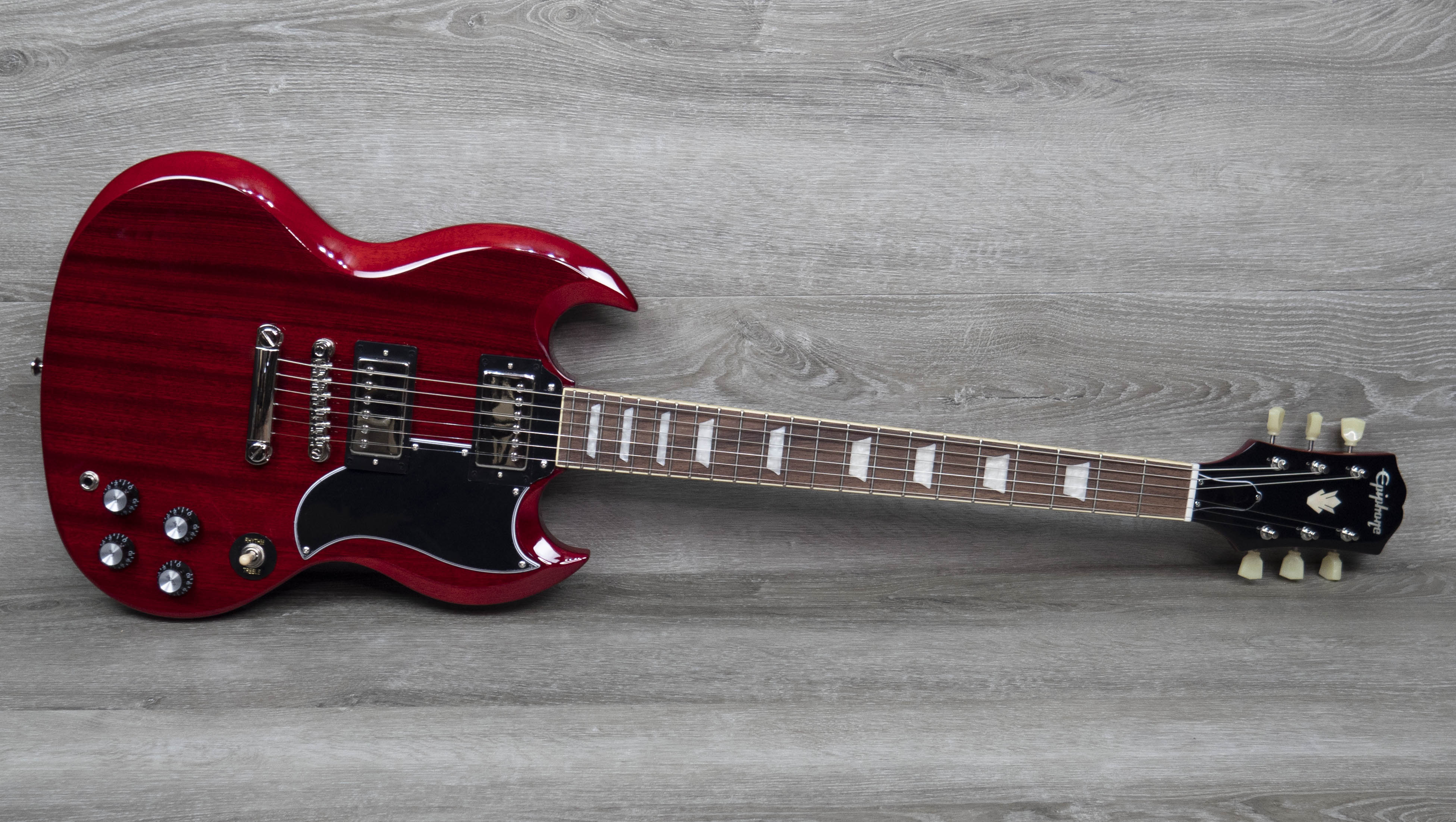 Epiphone SG Standard 60s, Vintage Cherry – A Strings