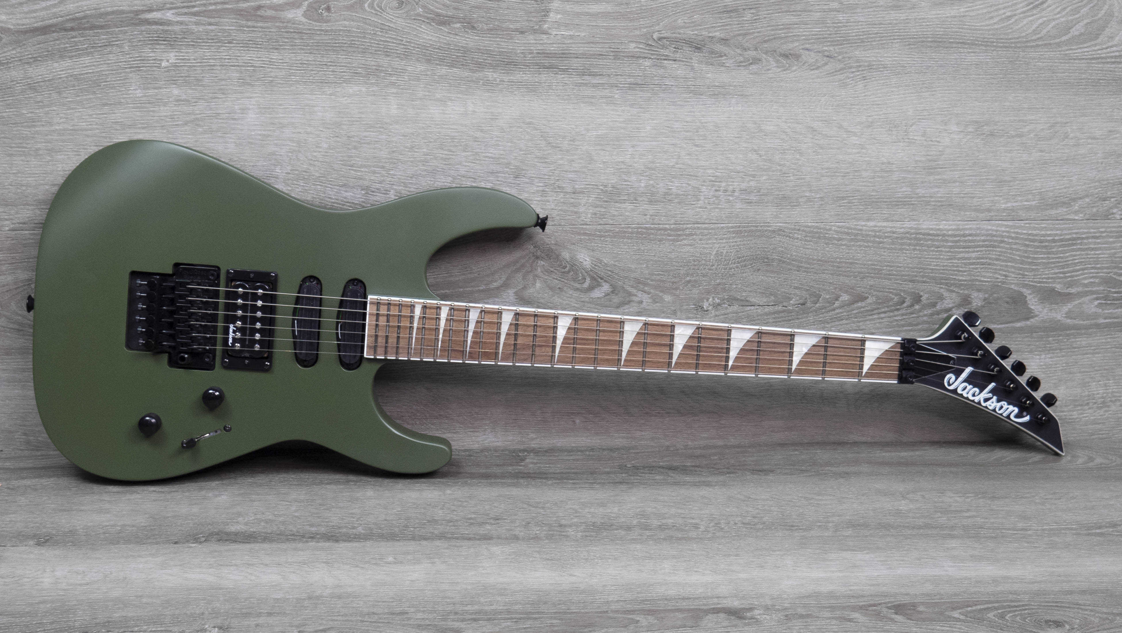 Jackson X Series Soloist, SL3X DX, Laurel Fingerboard, Matte Army