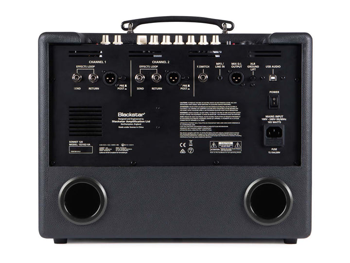 Blackstar Sonnet 120W Acoustic Amplifier w/ Bluetooth - A Strings