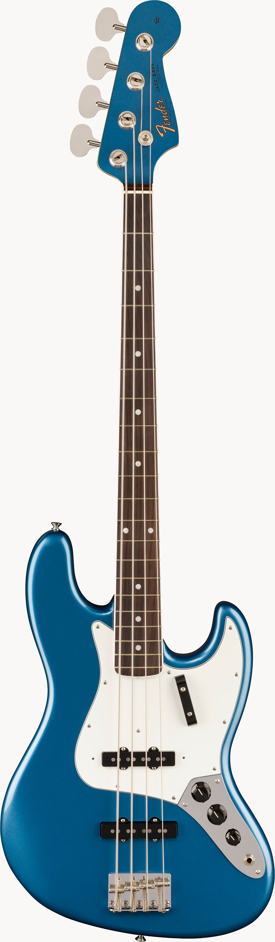 Fender American Vintage II 1966 Jazz Bass, Rosewood Fingerboard, Lake Placid Blue