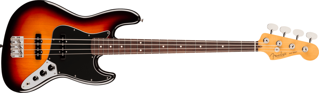 Fender American Professional Classic Jazz Bass, Rosewood Fingerboard, 3-Colour Sunburst
