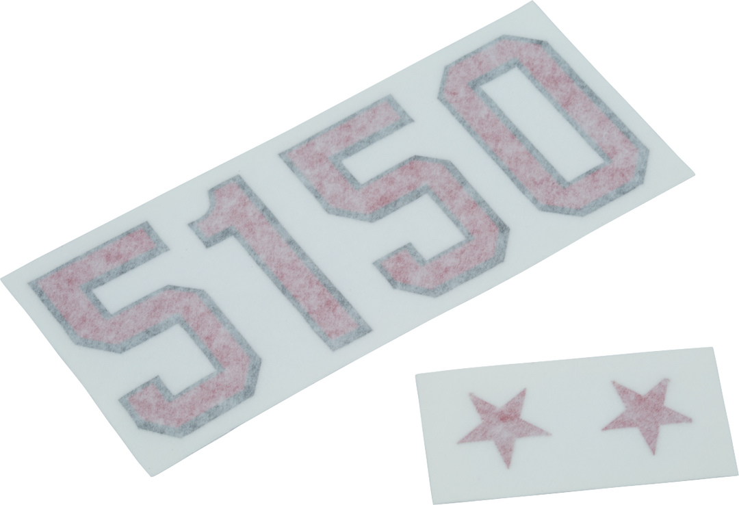 EVH 5150 Sticker with Stars