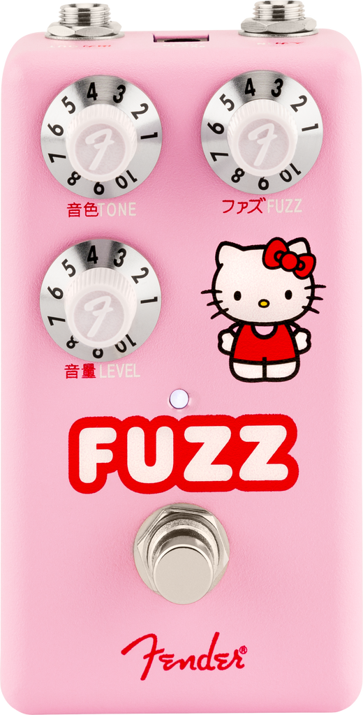 ギター Fender x Hello Kitty White Fuzz Pedal Fender® x Hello Kitty® White Fuzz Pedal