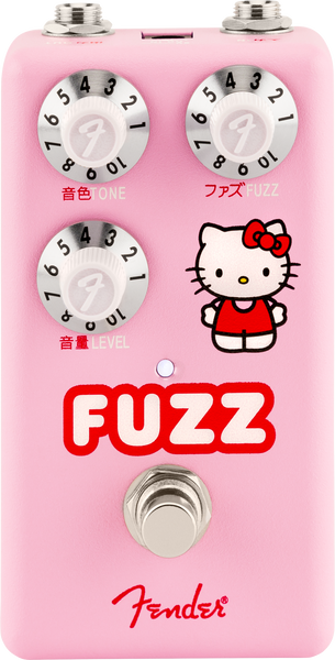 Fender Fuzz Hello Kitty コラボ 限定品 ピンク Fender x Hello Kitty Fuzz Effects Pedals – A Strings