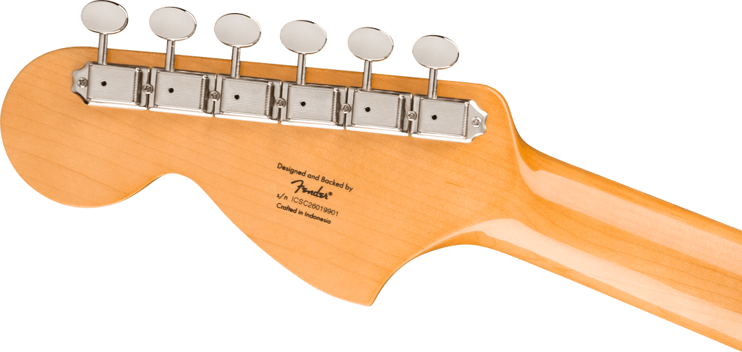 Squier FSR Classic Vibe 70s Stratocaster HSS Oxblood - headstock back