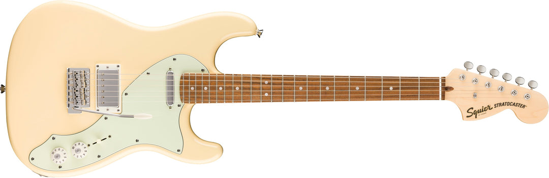Squier Paranormal Stratocaster Deluxe, Laurel Fingerboard, Mint Pickguard, Vintage White