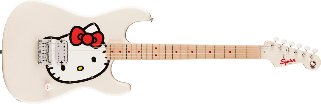 Squier Limited Edition Hello Kitty White Stratocaster