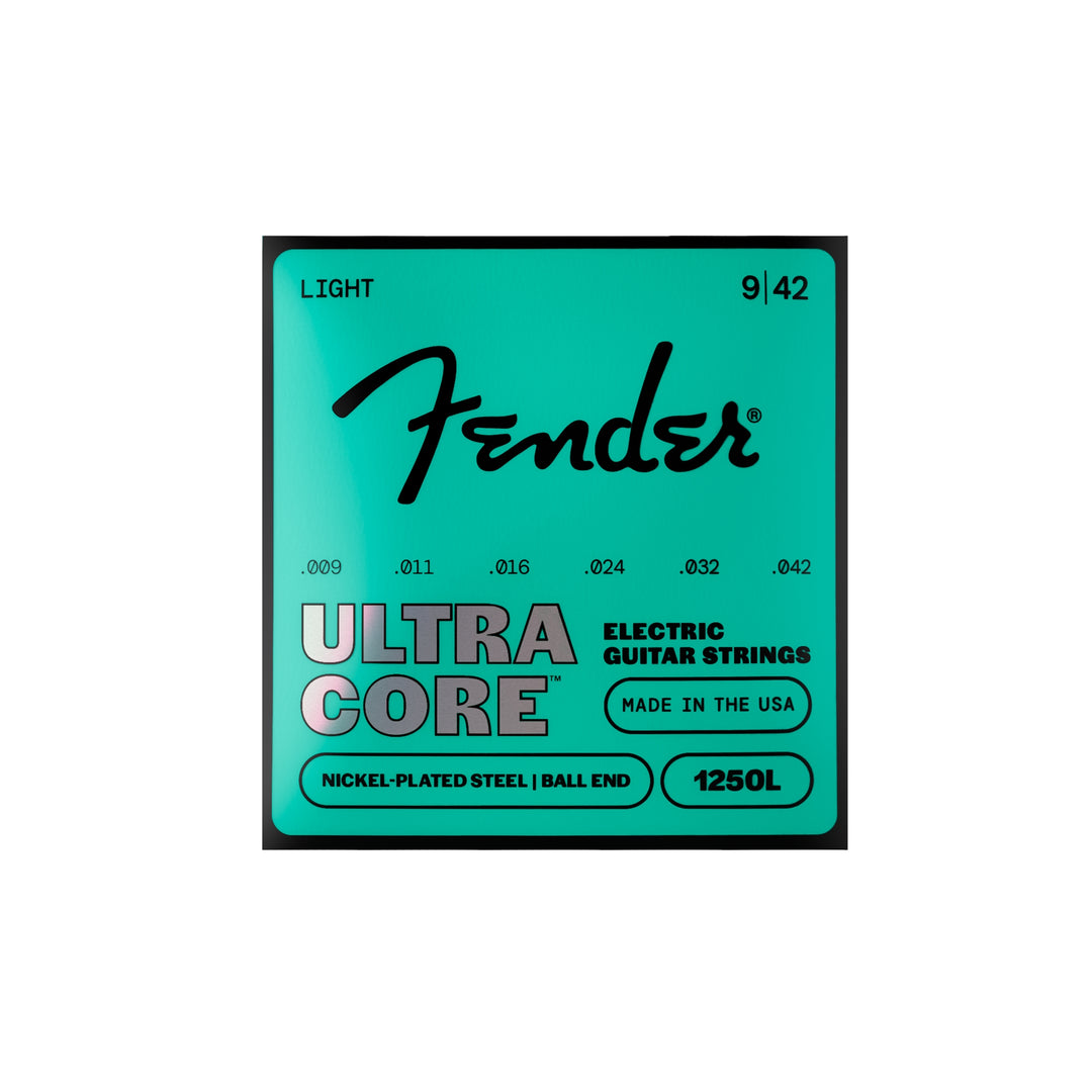 Fender 1250 Ultracore Guitar Strings, Nickel Plated Steel, Ball End, 1 ...