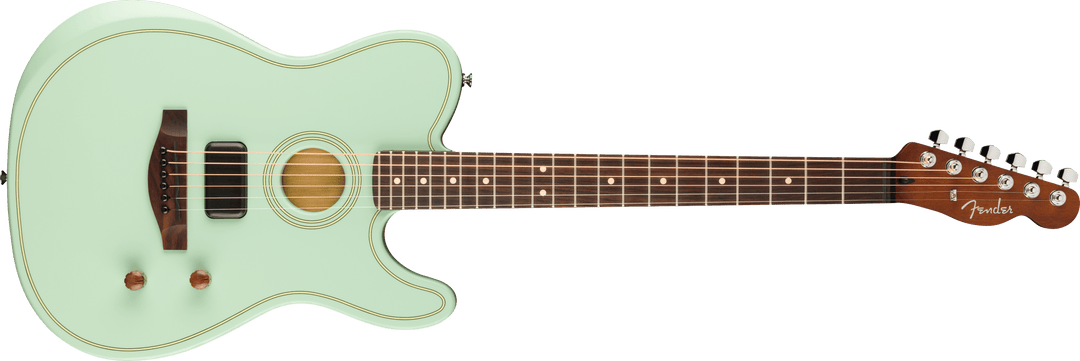 Fender Limited Edition Acoustasonic Standard Telecaster, Surf Green