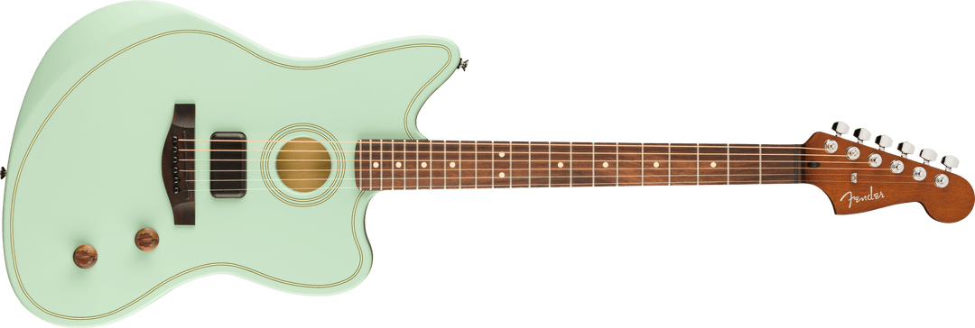 Fender Limited Edition Acoustasonic Standard Jazzmaster, Surf Green